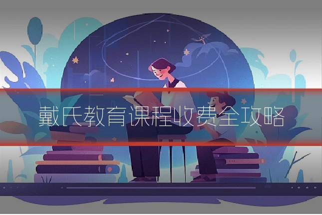 戴氏教育课程收费全攻略