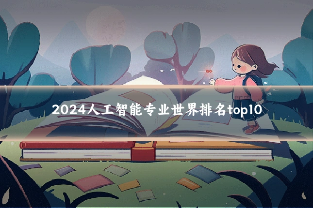 2024人工智能专业世界排名top10