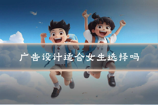 广告设计适合女生选择吗