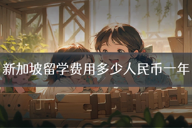 新加坡留学费用多少人民币一年