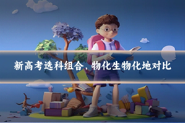 新高考选科组合，物化生物化地对比