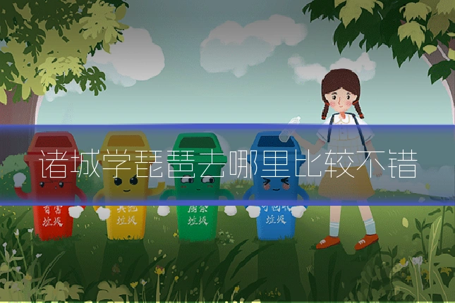 诸城学琵琶去哪里比较不错