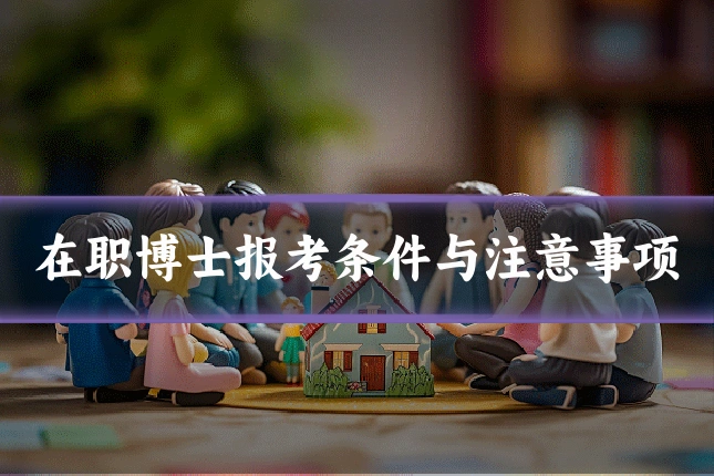在职博士报考条件与注意事项