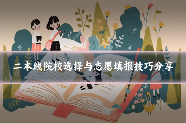 二本线院校选择与志愿填报技巧分享
