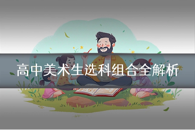 高中美术生选科组合全解析