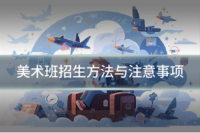 美术班招生方法与注意事项