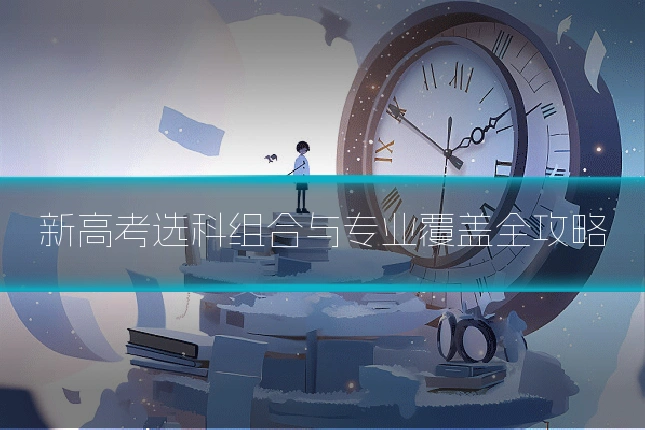 新高考选科组合与专业覆盖全攻略