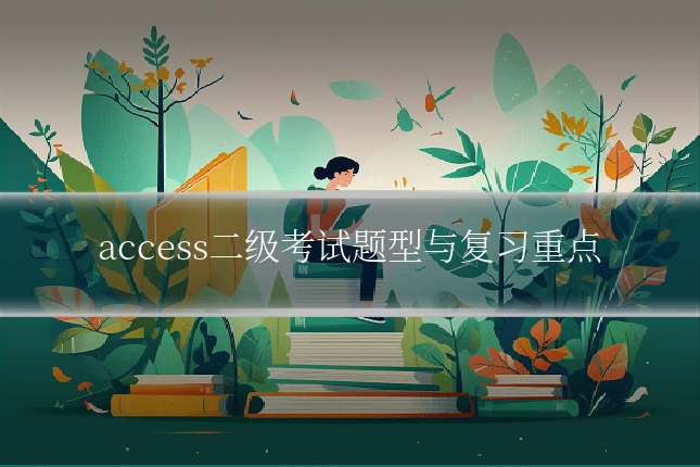 access二级考试题型与复习重点