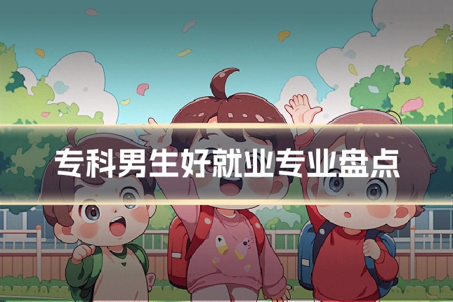 专科男生好就业专业盘点