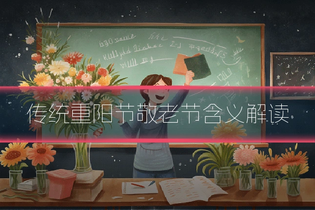 传统重阳节敬老节含义解读