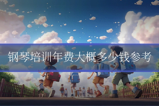 钢琴培训年费大概多少钱参考