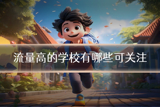 流量高的学校有哪些可关注