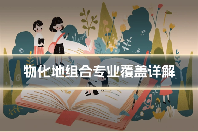 物化地组合专业覆盖详解