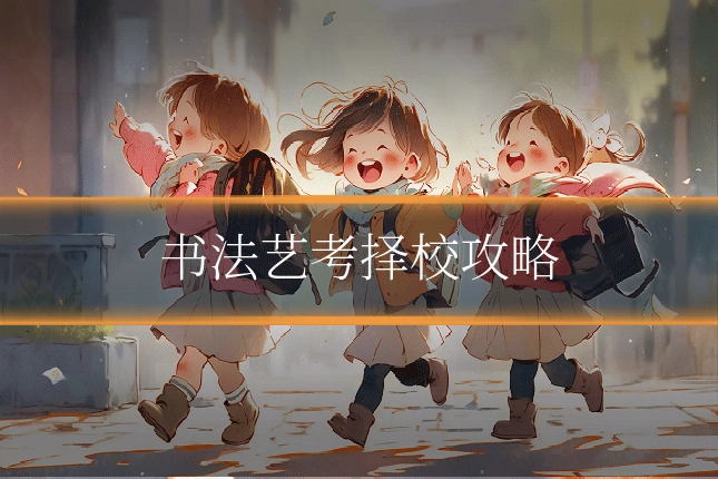 书法艺考择校攻略