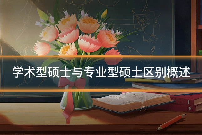 学术型硕士与专业型硕士区别概述