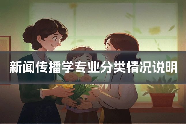新闻传播学专业分类情况说明
