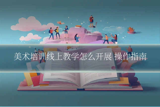 美术培训线上教学怎么开展 操作指南