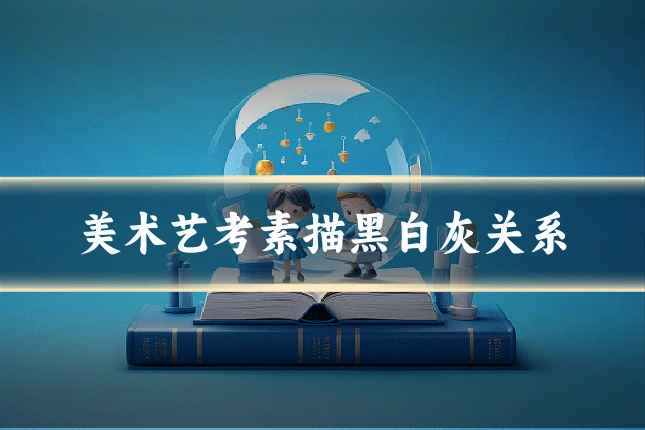 美术艺考素描黑白灰关系