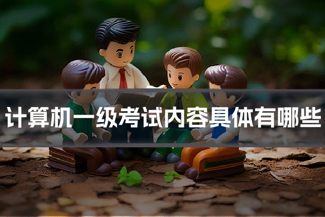 计算机一级考试内容具体有哪些