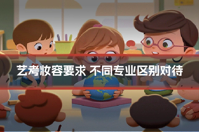 艺考妆容要求 不同专业区别对待
