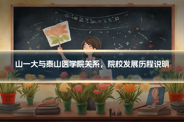 山一大与泰山医学院关系，院校发展历程说明
