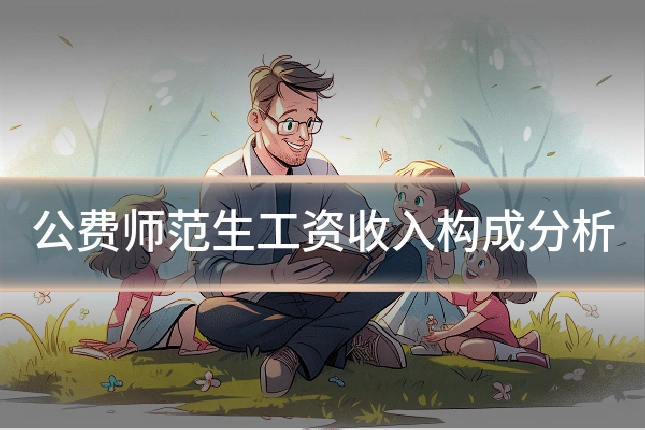 公费师范生工资收入构成分析