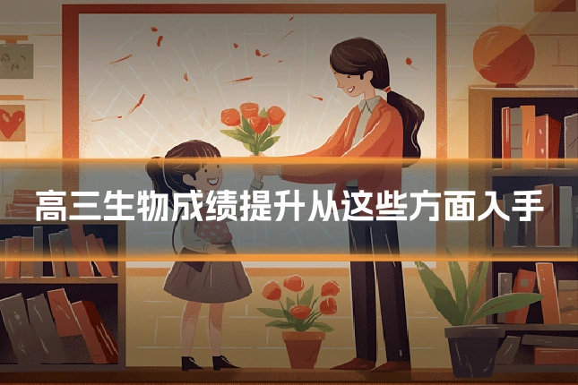 高三生物成绩提升从这些方面入手