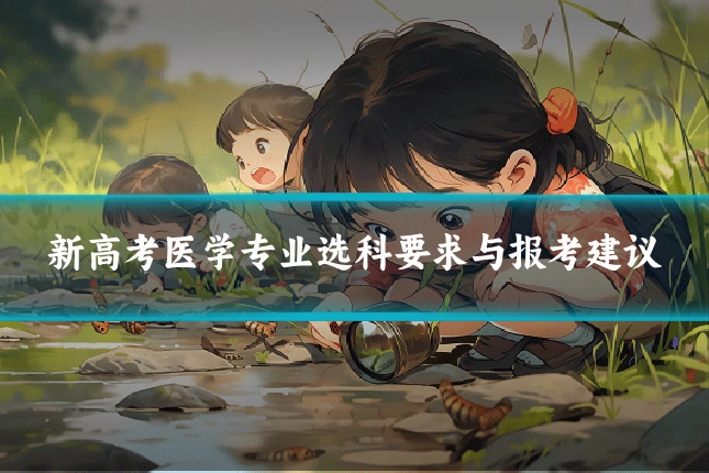 新高考医学专业选科要求与报考建议