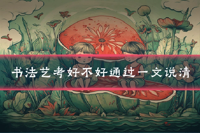 书法艺考好不好通过一文说清