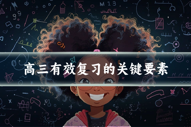 高三有效复习的关键要素