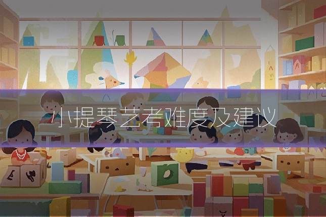 小提琴艺考难度及建议