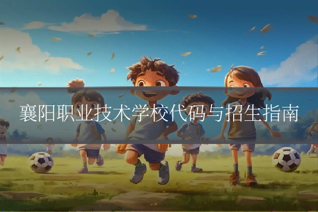 襄阳职业技术学校代码与招生指南