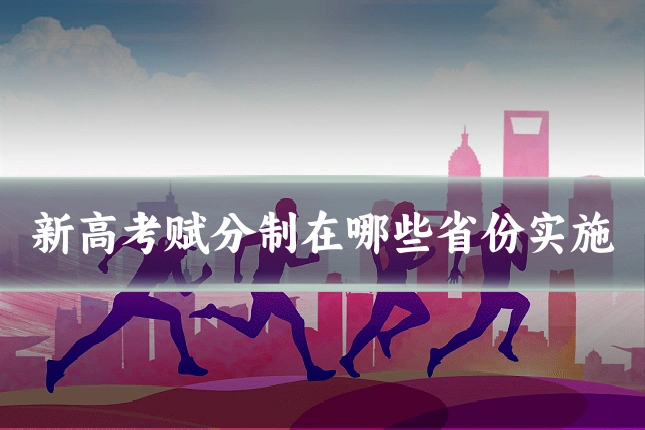 新高考赋分制在哪些省份实施