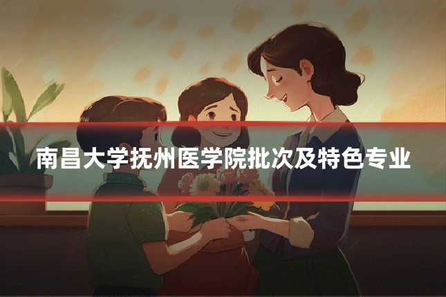 南昌大学抚州医学院批次及特色专业