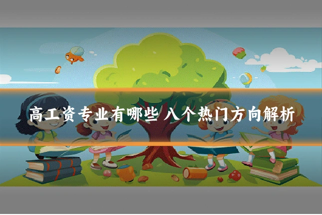 高工资专业有哪些 八个热门方向解析