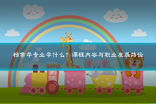 档案学专业学什么？课程内容与职业发展路径