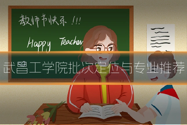武昌工学院批次定位与专业推荐