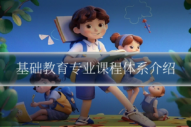 基础教育专业课程体系介绍