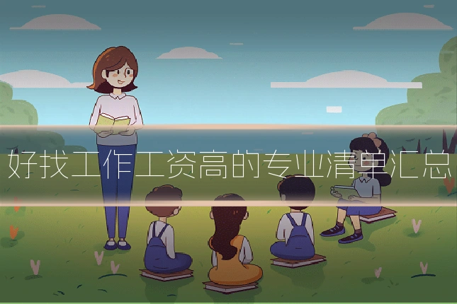 好找工作工资高的专业清单汇总