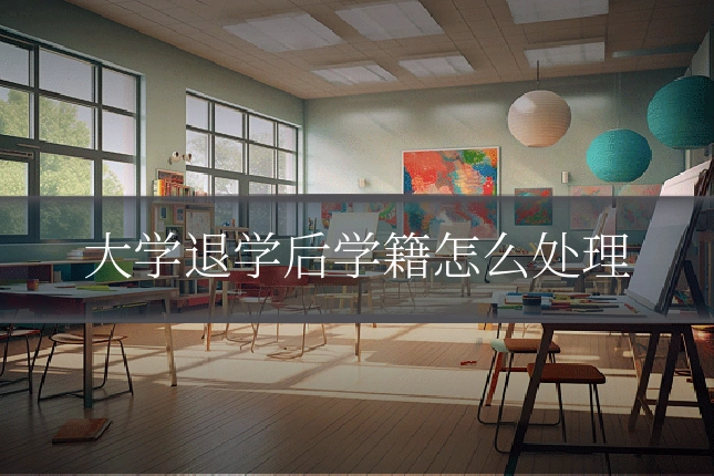 大学退学后学籍怎么处理