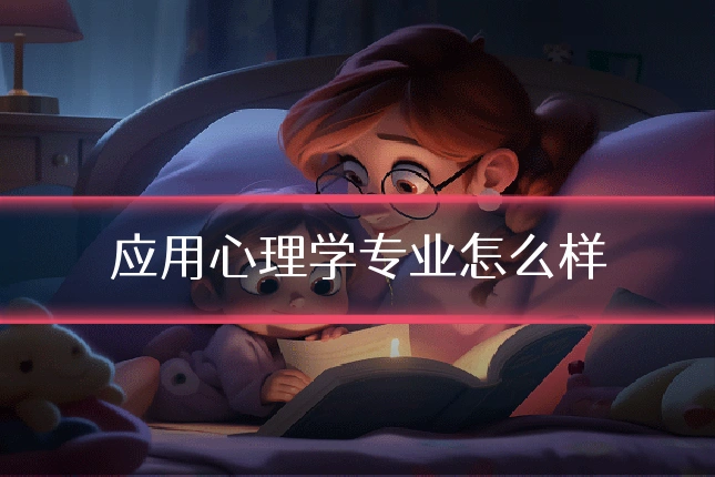 应用心理学专业怎么样