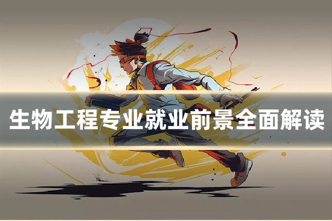生物工程专业就业前景全面解读