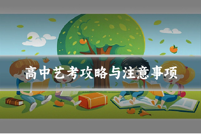 高中艺考攻略与注意事项