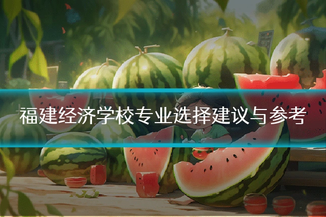 福建经济学校专业选择建议与参考