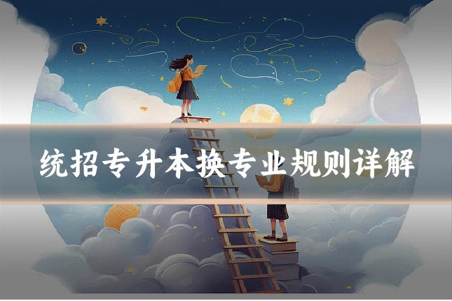 统招专升本换专业规则详解