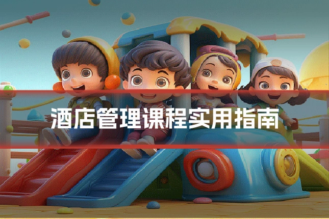 酒店管理课程实用指南