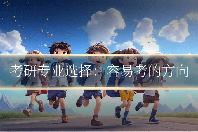 考研专业选择：容易考的方向