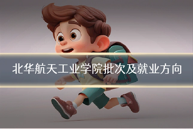 北华航天工业学院批次及就业方向