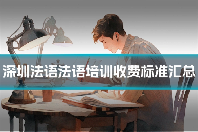 深圳法语法语培训收费标准汇总