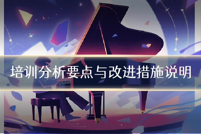 培训分析要点与改进措施说明
